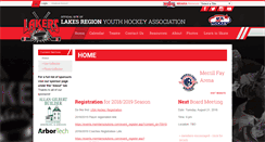 Desktop Screenshot of lryha.org
